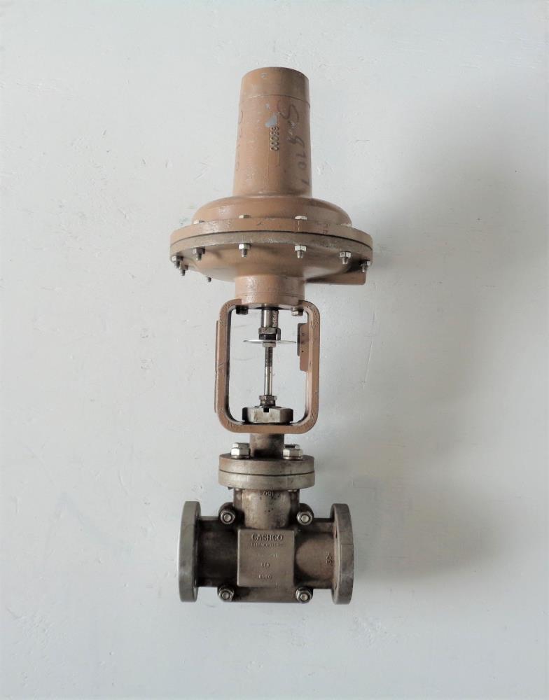 Cashco 1" 150# Control Valve, Teflon Lined, CF8, Model 521